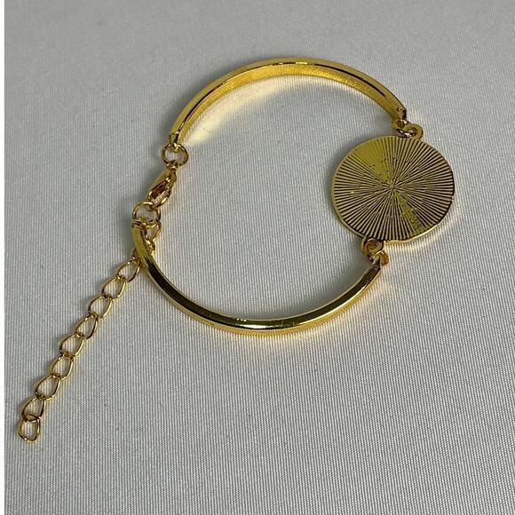 Gucci Monogram Canvas Gold Bracelet - Picture 6 of 6